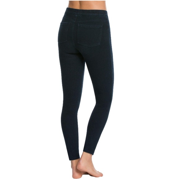 Spanx Jean-ish® Ankle Leggings - Black, Size Medium (M)